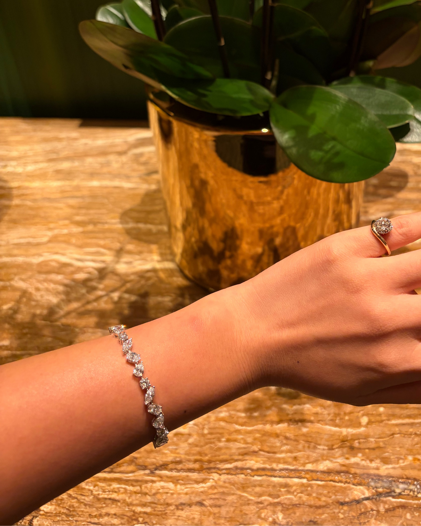 L'ANGE TENNIS BRACELET
