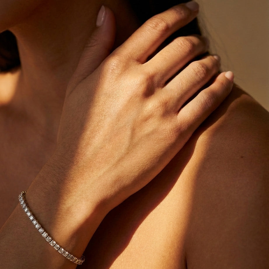 THE TENNIS BRACELET IN DIAMOND